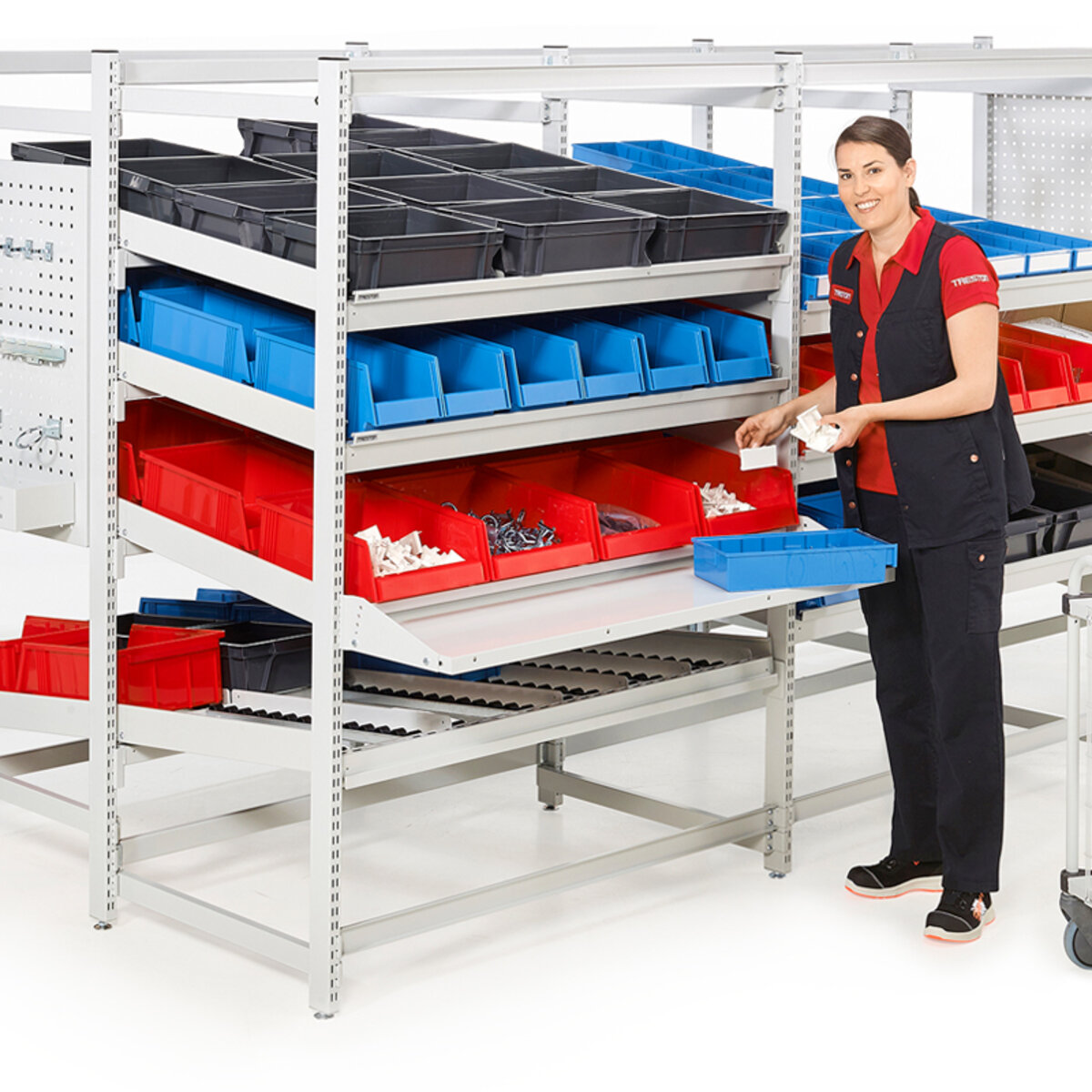 FiFo Flow Rack Customize, accessorize, extend Treston
